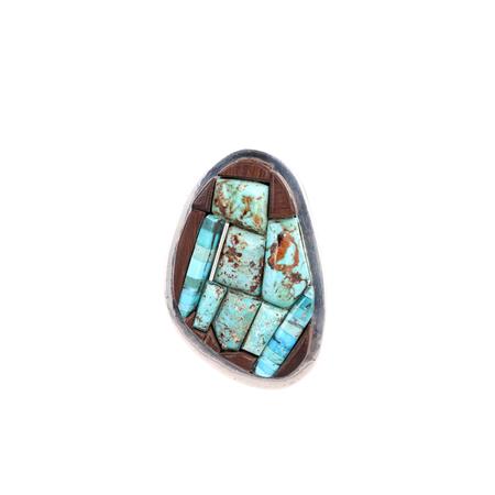 Cobbled Turquoise Ring