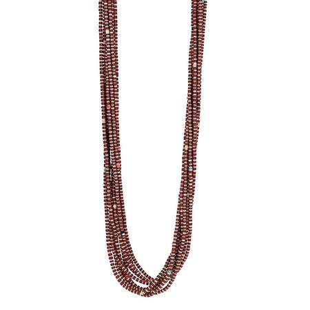 Pipestone Multi Strand Necklace