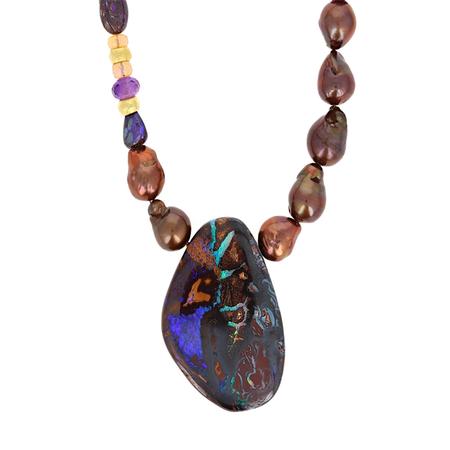 Boulder Opal Necklace