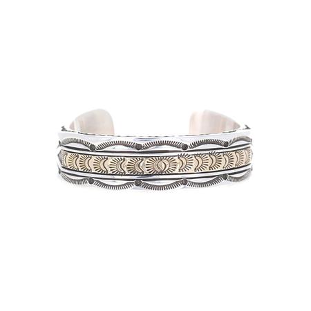 Silver and Gold Cuff
