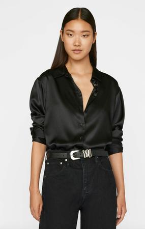 The Standard Shirt in Noir