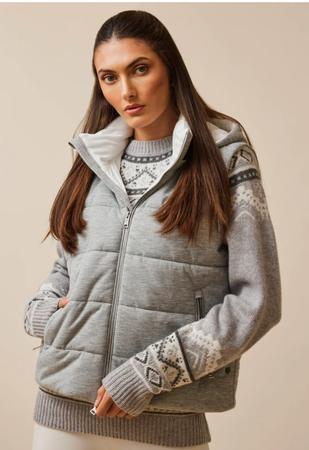 Eos Luxe Vest - Heather Grey