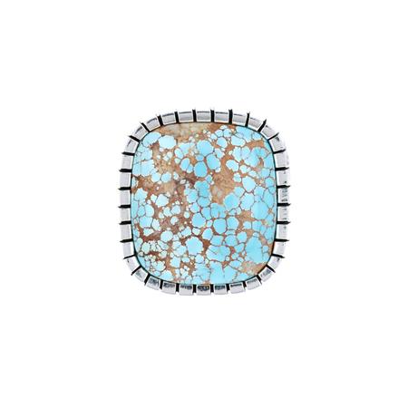 Kingman Turquoise Square Ring