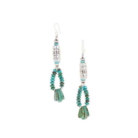 Kingman Turquoise Dangle Earring