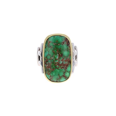 Carico Lake Turquoise Mayan Ring