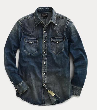 Denim Western Shirt