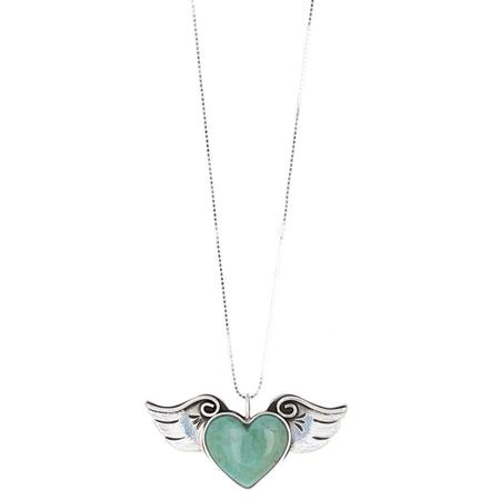 Turquoise Winged Heart