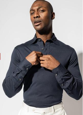 Long Sleeve Polo