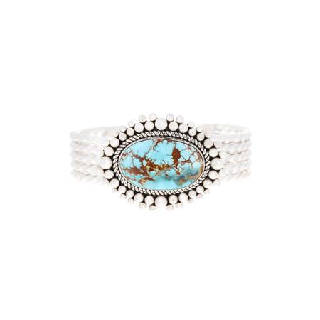 Royston Turquoise Twist Cuff