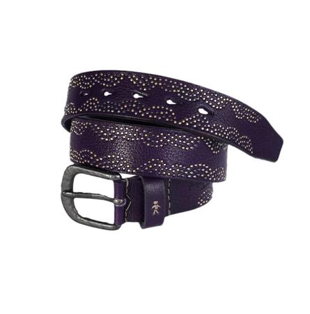 Leather Belt with Studs