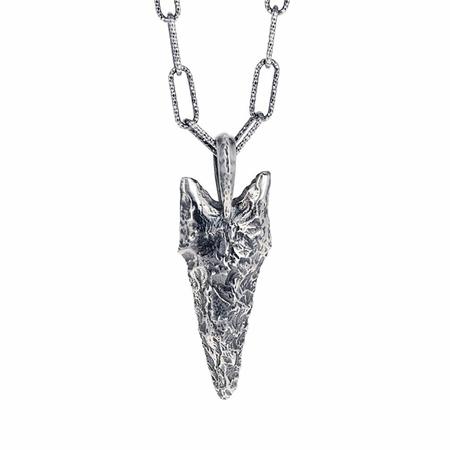 Dalton Silver Arrow Head Pendant