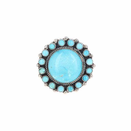 Turquoise Cluster Ring