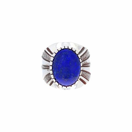 Lapis Silver Ring