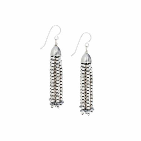 Navajo Pearl Tassel Earrings