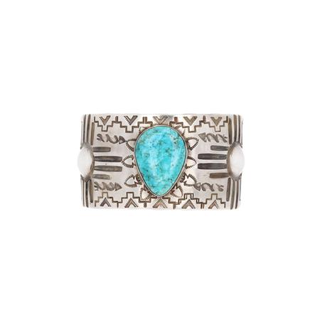 Royston Turquoise Zia Cuff 