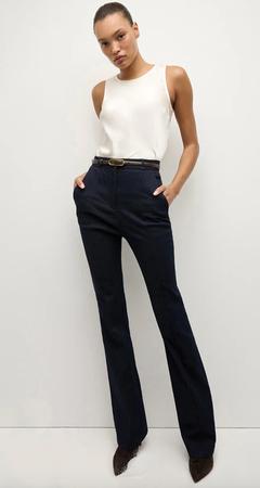 Belted Denim Pant