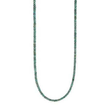 Green Kingman Turquoise Beaded Necklace