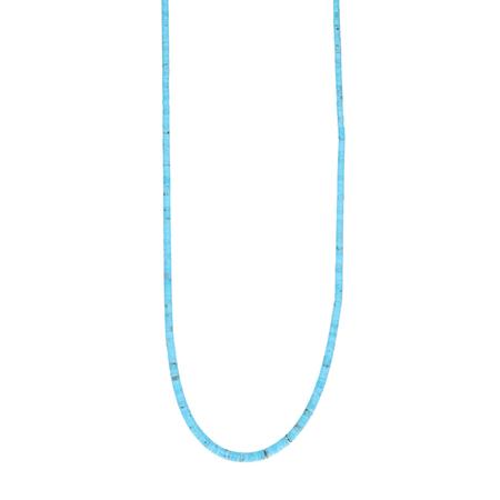 Turquoise Single Beaded Necklace