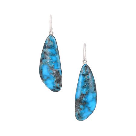 Kingman Turquoise Dangle Earrings