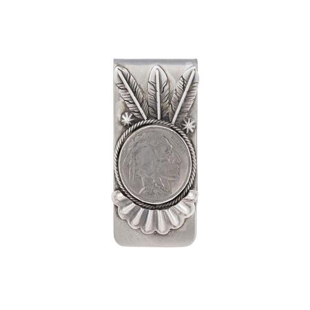 Buffalo Nickel Money Clip