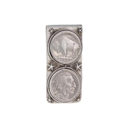 Buffalo Nickel Money Clip