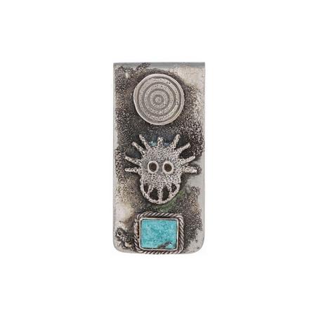 Petroglyph Turquoise Money Clip