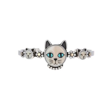 Cat Flower Cuff