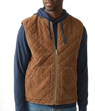 Reversible Corduroy Vest