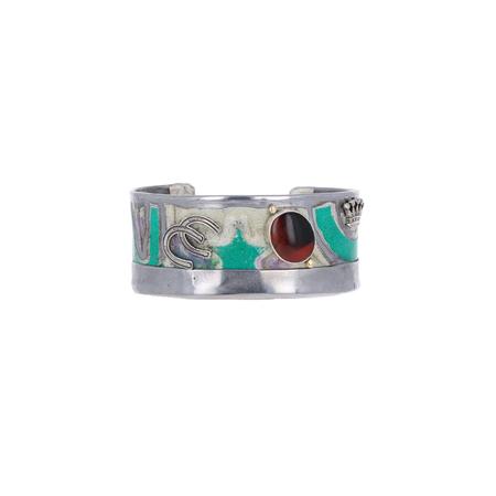 Lucky Horse Shoe License Plate Cuff