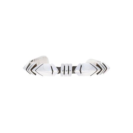 Silver Pointed Cuff