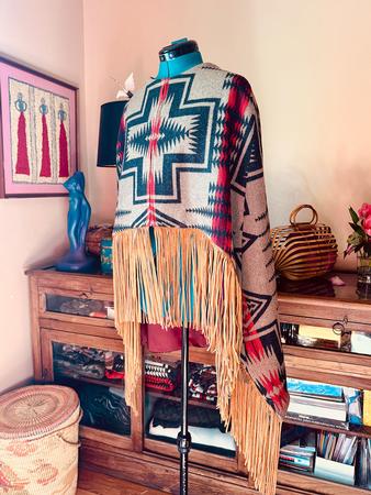 Harding Cape with Fringe