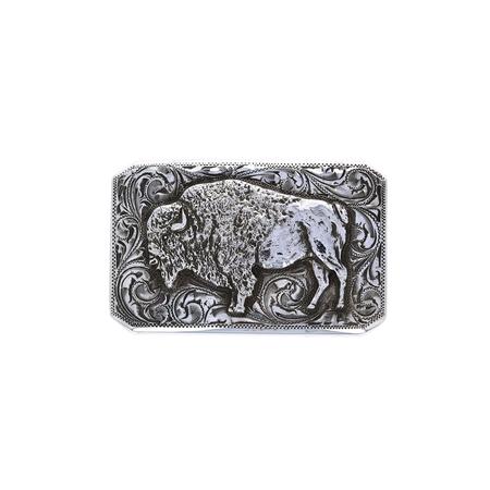 Rodeo Buffalo Belt Buckle