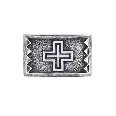 Southwest Navajo Cross Belt Buckle