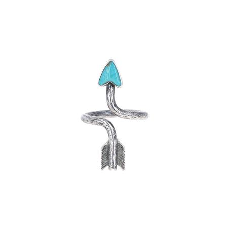 Royston Turquoise Arrow Wrap Ring