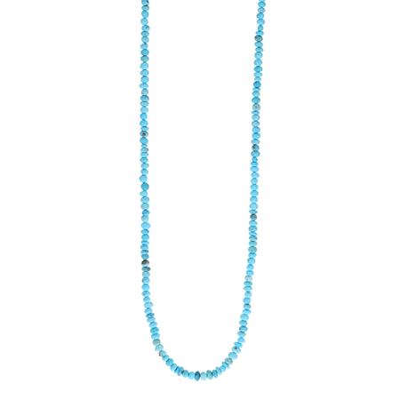 Kingman Turquoise Nugget Necklace