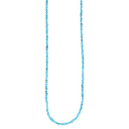 Kingman Turquoise Nugget Necklace