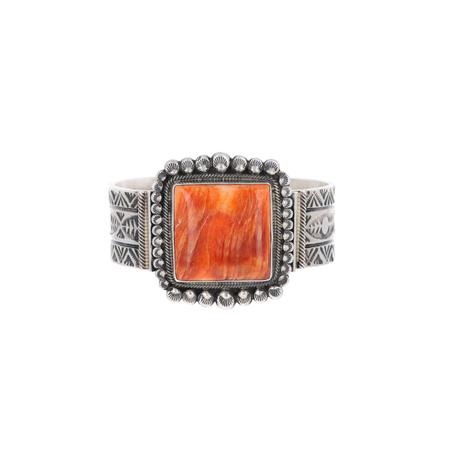 Orange Spiny Oyster Cuff