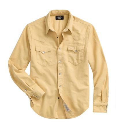 Yellow Western Shirt 