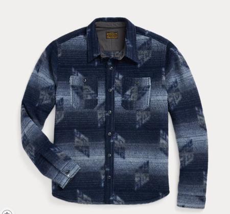 Double-Knit Jacquard Overshirt