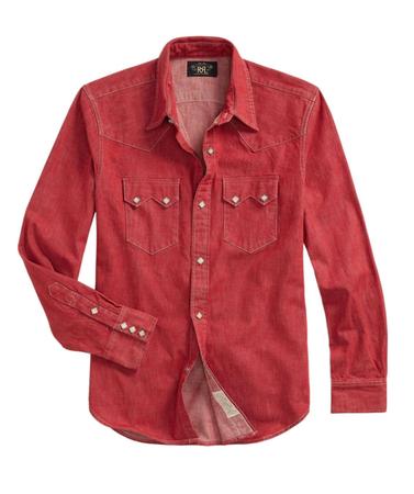 Red Western Shirt