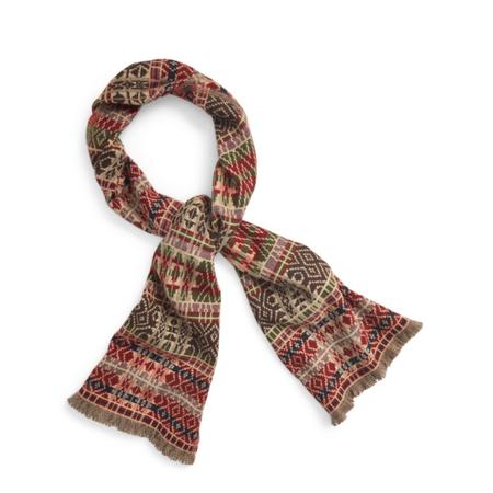 Graphic Double Weave Scarf