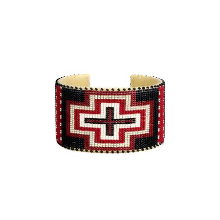 Prilcilla Red Extra Large Cuff