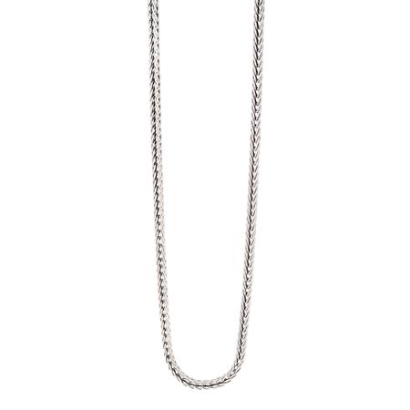 Silver Money Chain Necklace