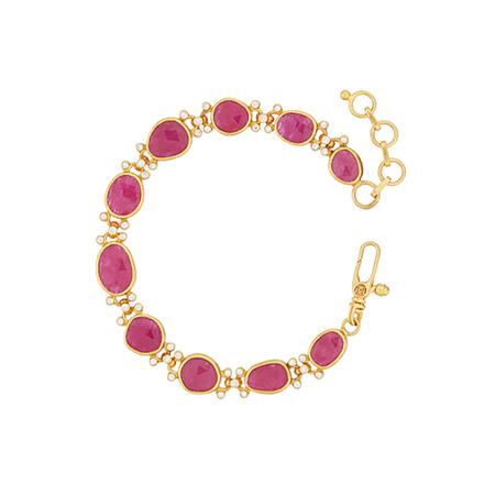 Ruby and Diamond Bracelets