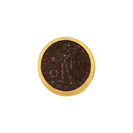 Roman Coin Gold Ring