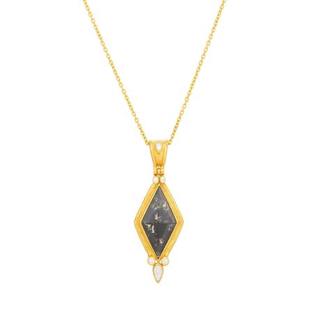 Diamond and Gold Necklace