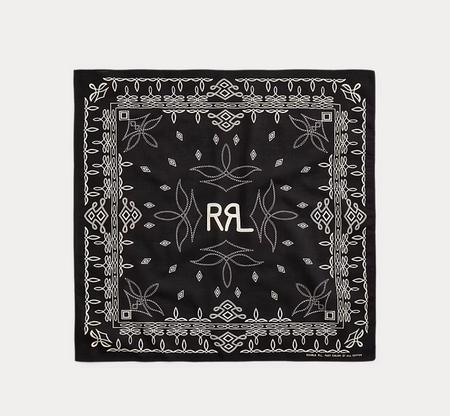 RRL Ranch Logo Bandanna