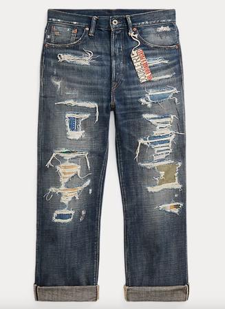 Vintage 5-Pocket Repaired Sumter Jeans