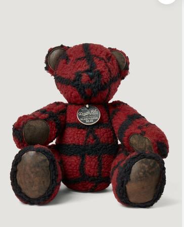 Red and Black Sherpa Bear Limited Edition