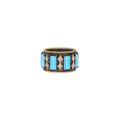 Turquoise Doublet Ring